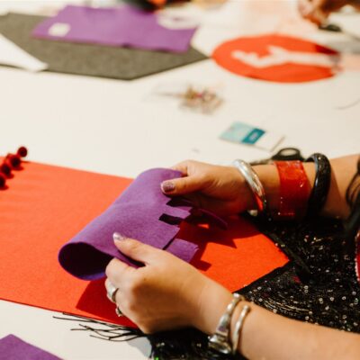 Changemakers: Crafting a Difference - Workshop with artist Tal Fitzpatrick - photographer Breanna Dunbar