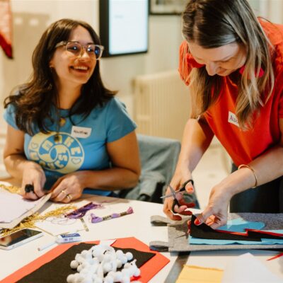 Changemakers: Crafting a Difference - Workshop with artist Tal Fitzpatrick - photographer Breanna Dunbar