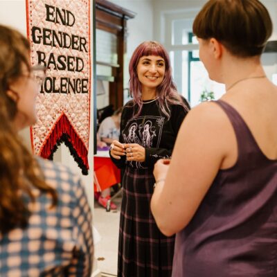Changemakers: Crafting a Difference - Workshop with artist Tal Fitzpatrick - photographer Breanna Dunbar
